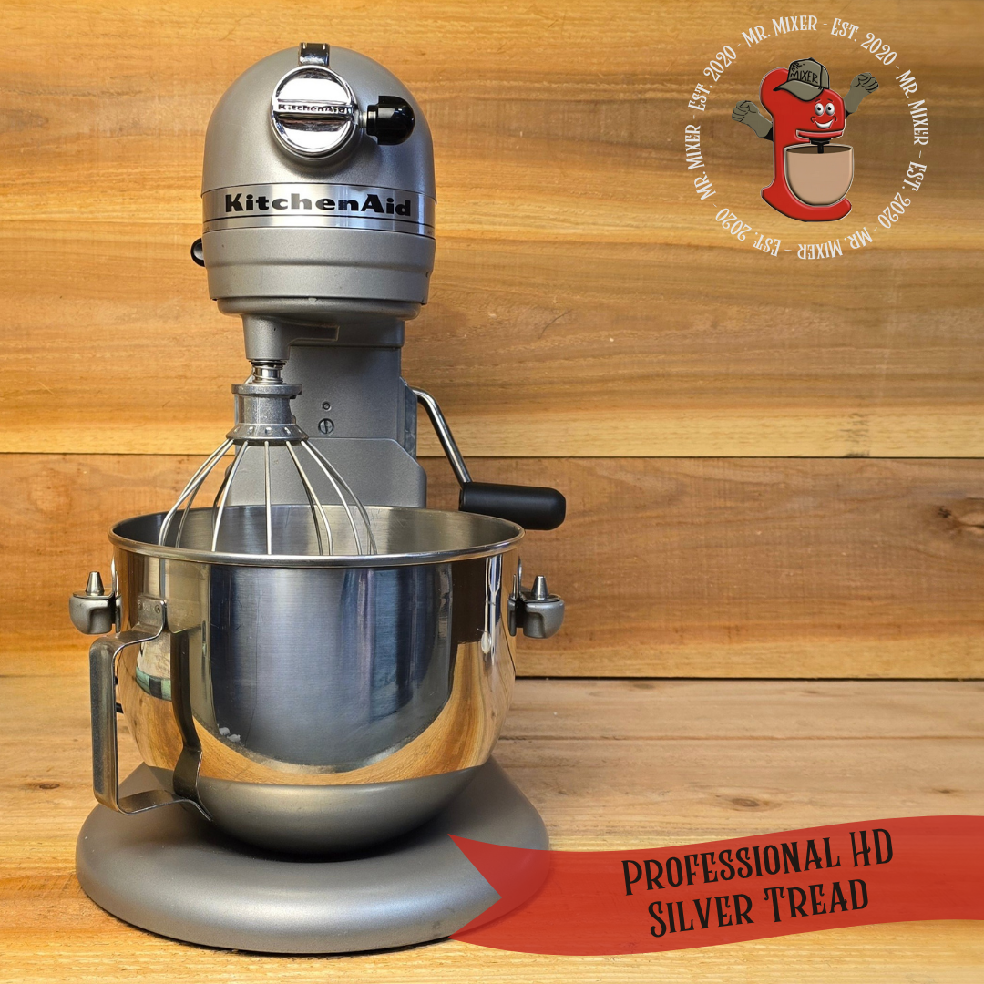 Mr. Mixer Upgraded KitchenAid Professional HD (KG25H3XSL) 5 Quart